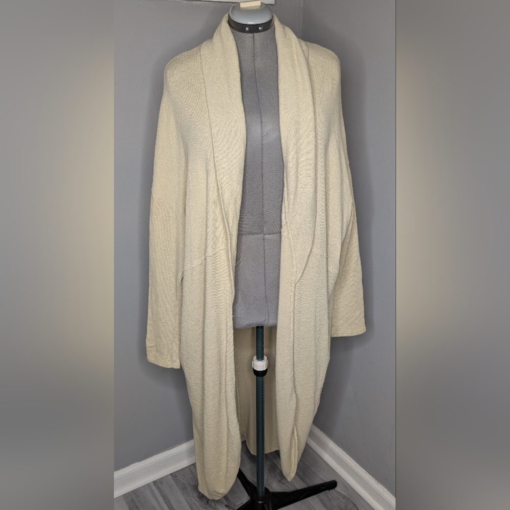 NEW Free People FP Beach Cuddle Up Cardi Drying Palms L Large NWT